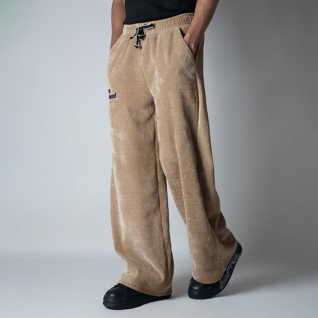SAND STONE KNITDRIP SWEATPANTS
