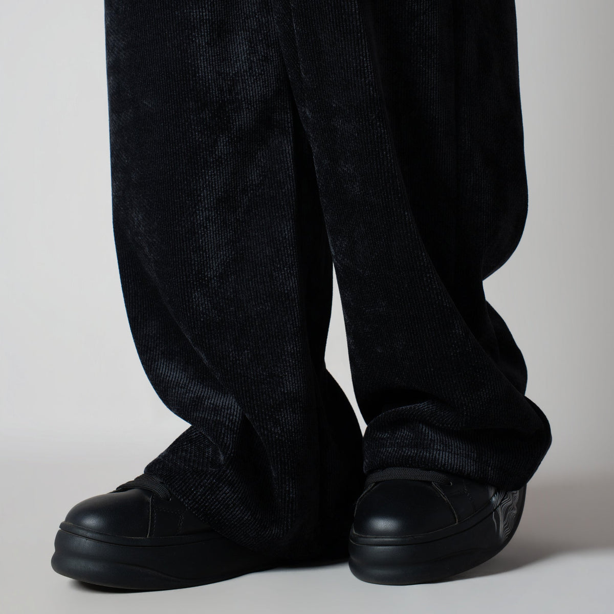 BLACK STONE KNITDRIP SWEATPANTS