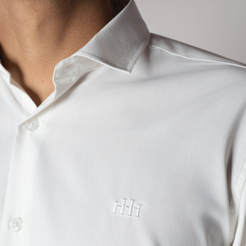 WHITE FEATHER SHIRT