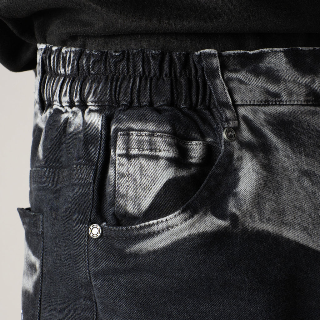 BLACK VOID WASH DENIM