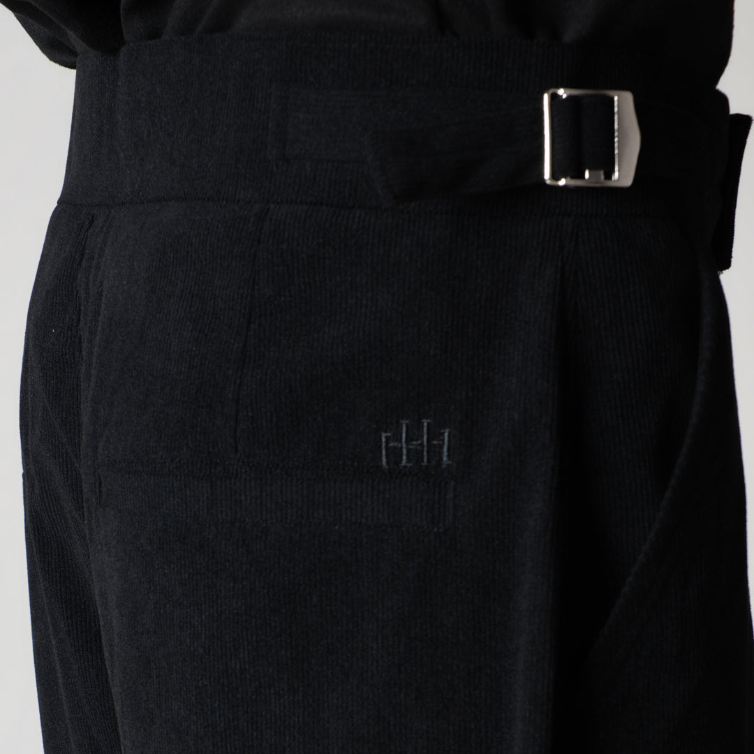BLACK CORDUROY FORMAL TROUSER