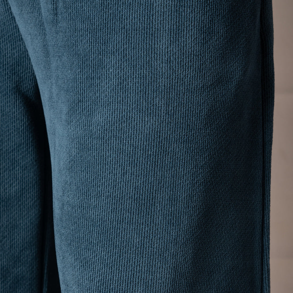 BLUE KNITDRIP SWEATPANTS