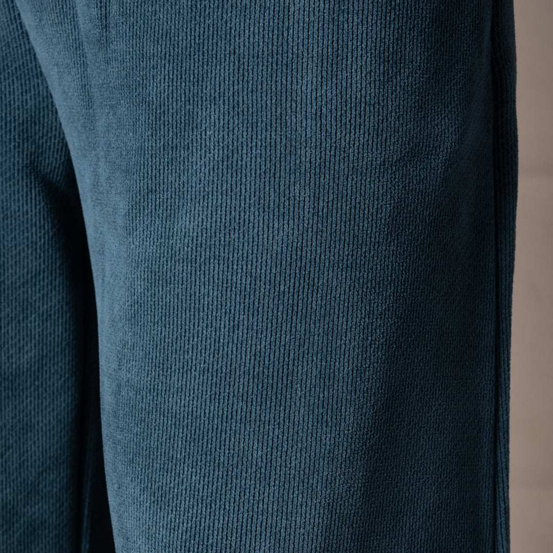 BLUE KNITDRIP SWEATPANTS