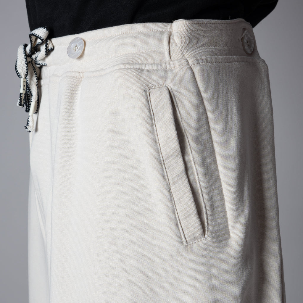 IVORY EXTRA PANEL SWEATPANTS