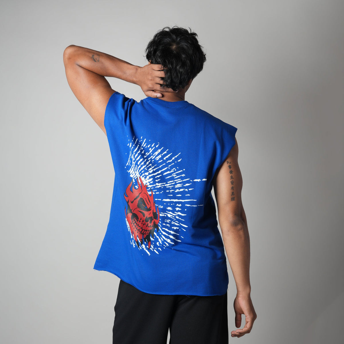 ROYAL SKULL SLEEVELESS T-SHIRT