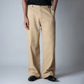BEIGE ROOFING BOOT CUT DENIM