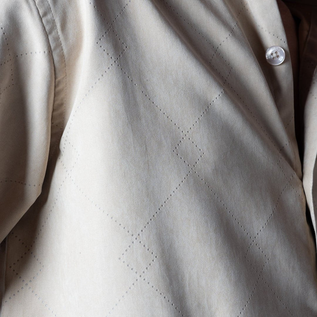 BISQUE SUEDE LASER LUXE SHIRT
