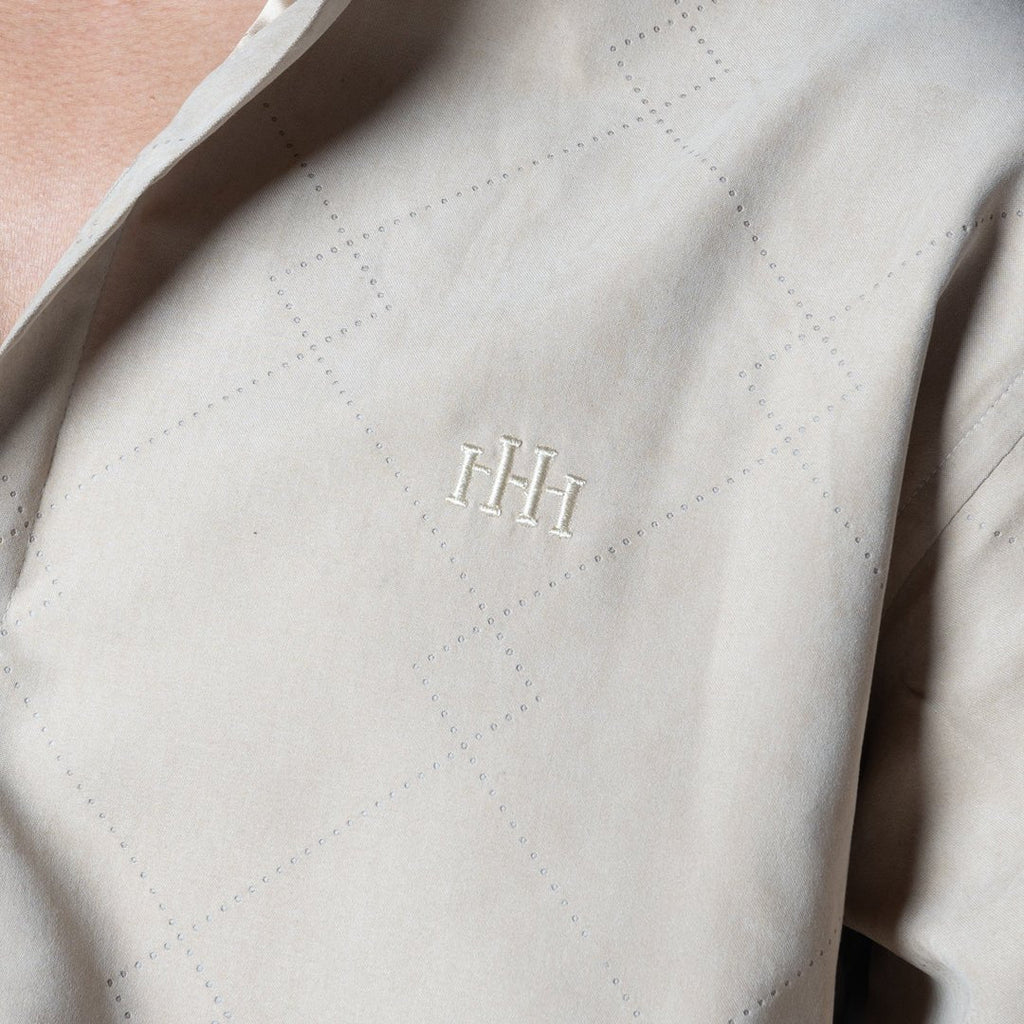 BISQUE SUEDE LASER LUXE SHIRT