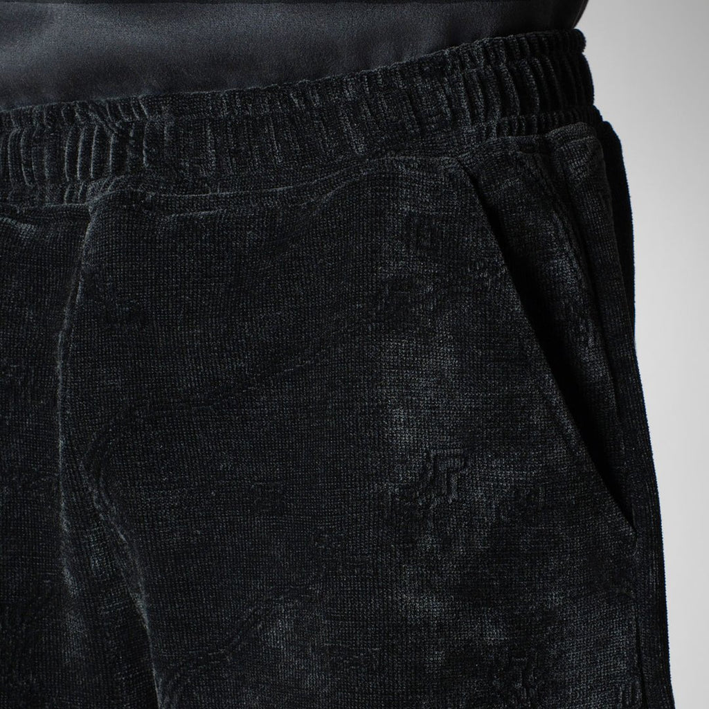 BLACK SOFTEDGE JACQUARD SWEATPANT