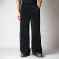 BLACK SOFTEDGE JACQUARD SWEATPANT