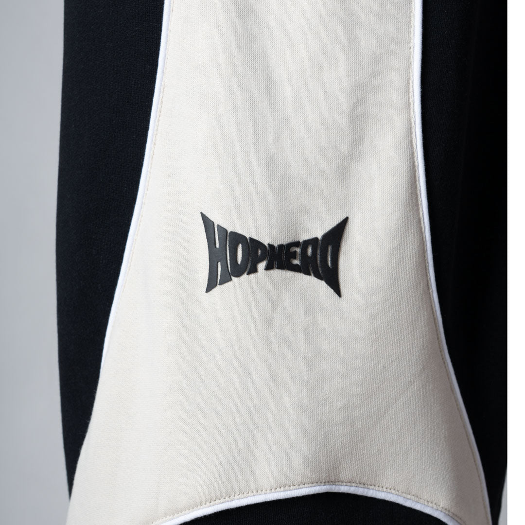 BLACK HALF CIRCLE SWEATPANT