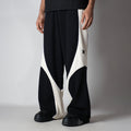 BLACK HALF CIRCLE SWEATPANT