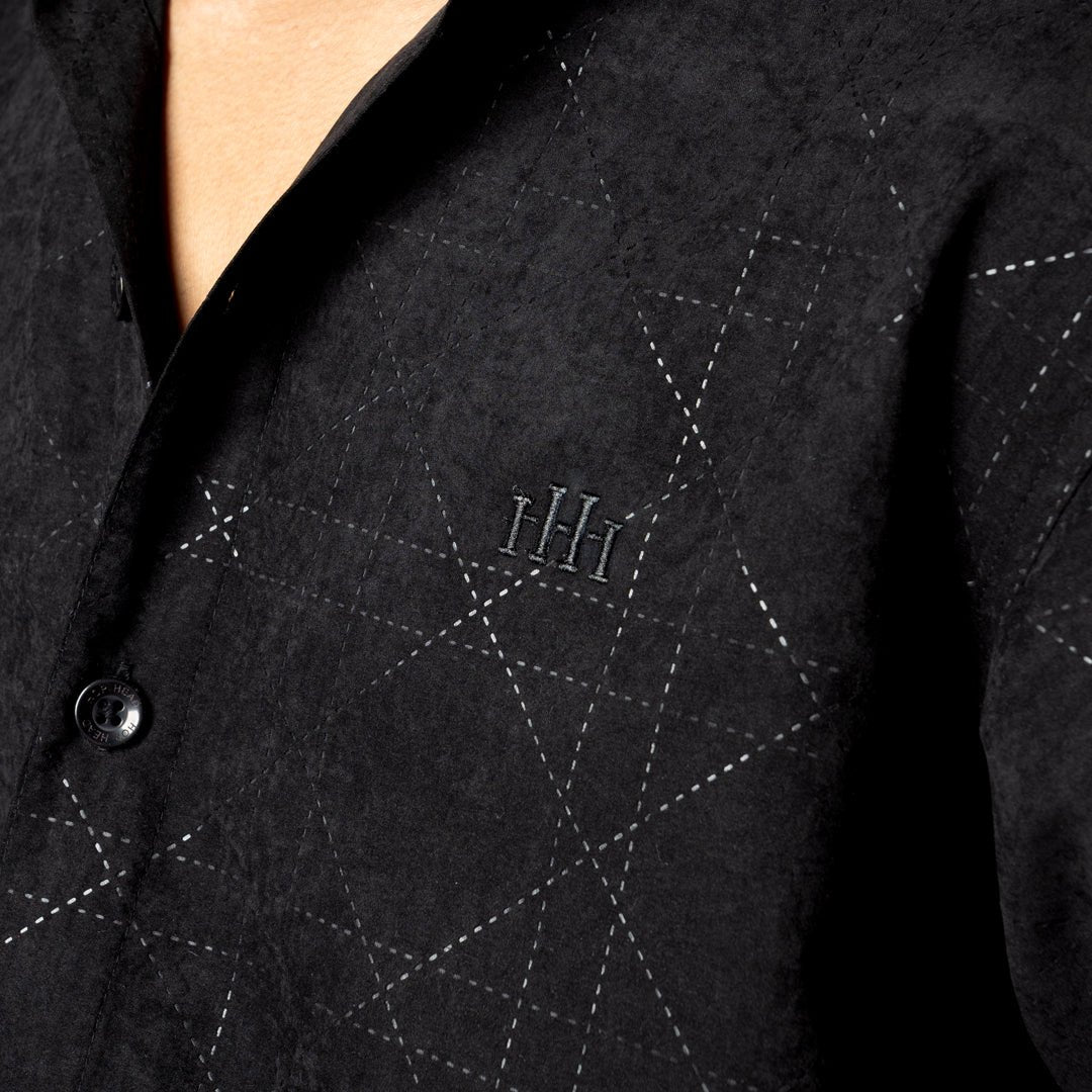 BLACKEND SUEDE LASER LUXE SHIRT