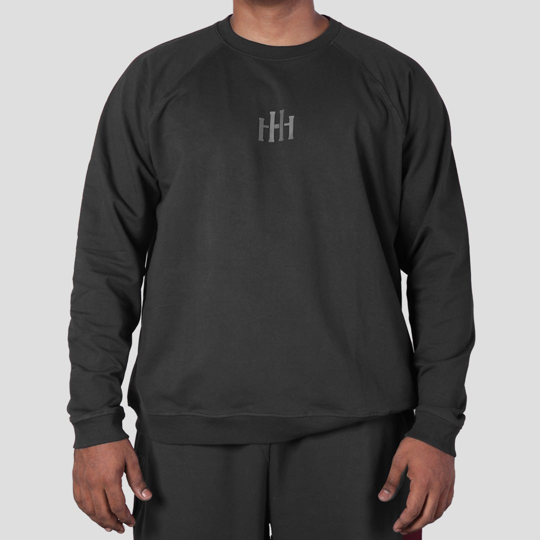 BLACK SWEATSHIRT