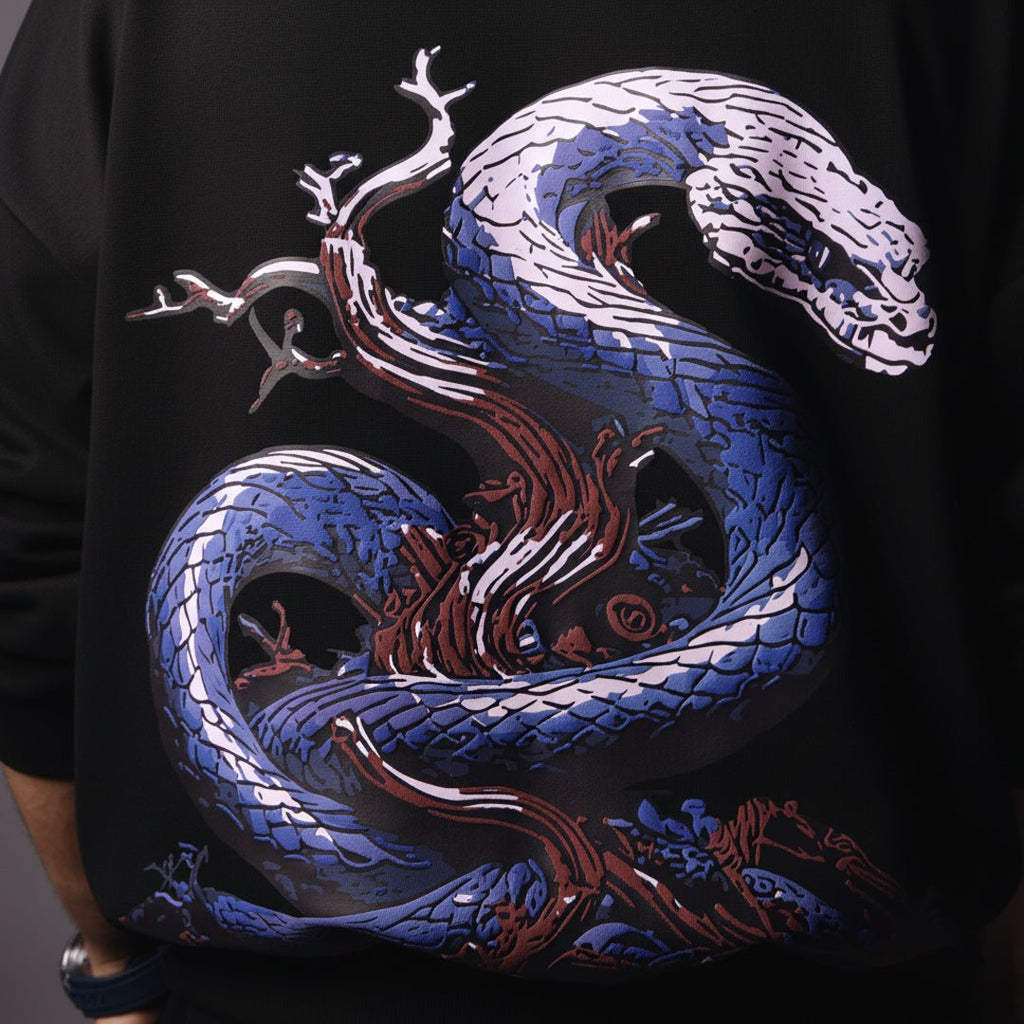 BLACK VENOM HOODIE