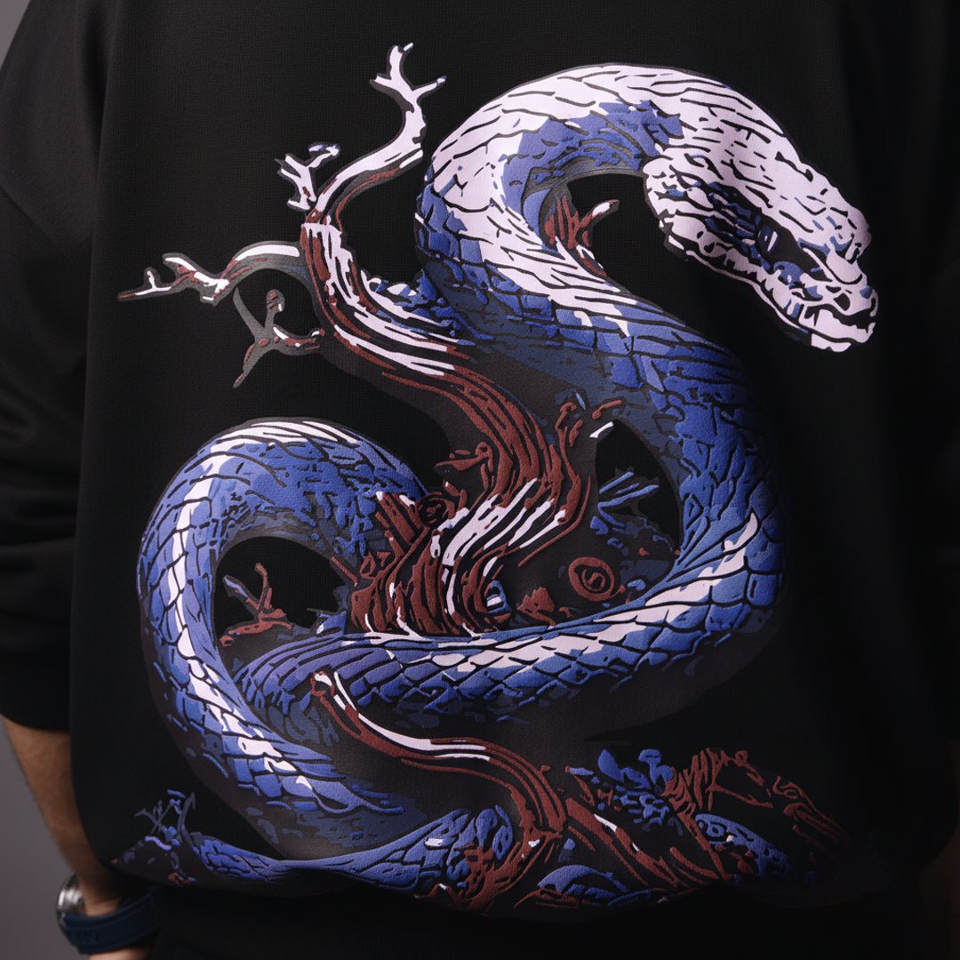 BLACK VENOM HOODIE