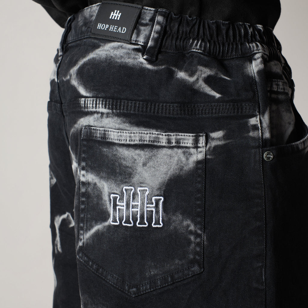 BLACK VOID WASH DENIM