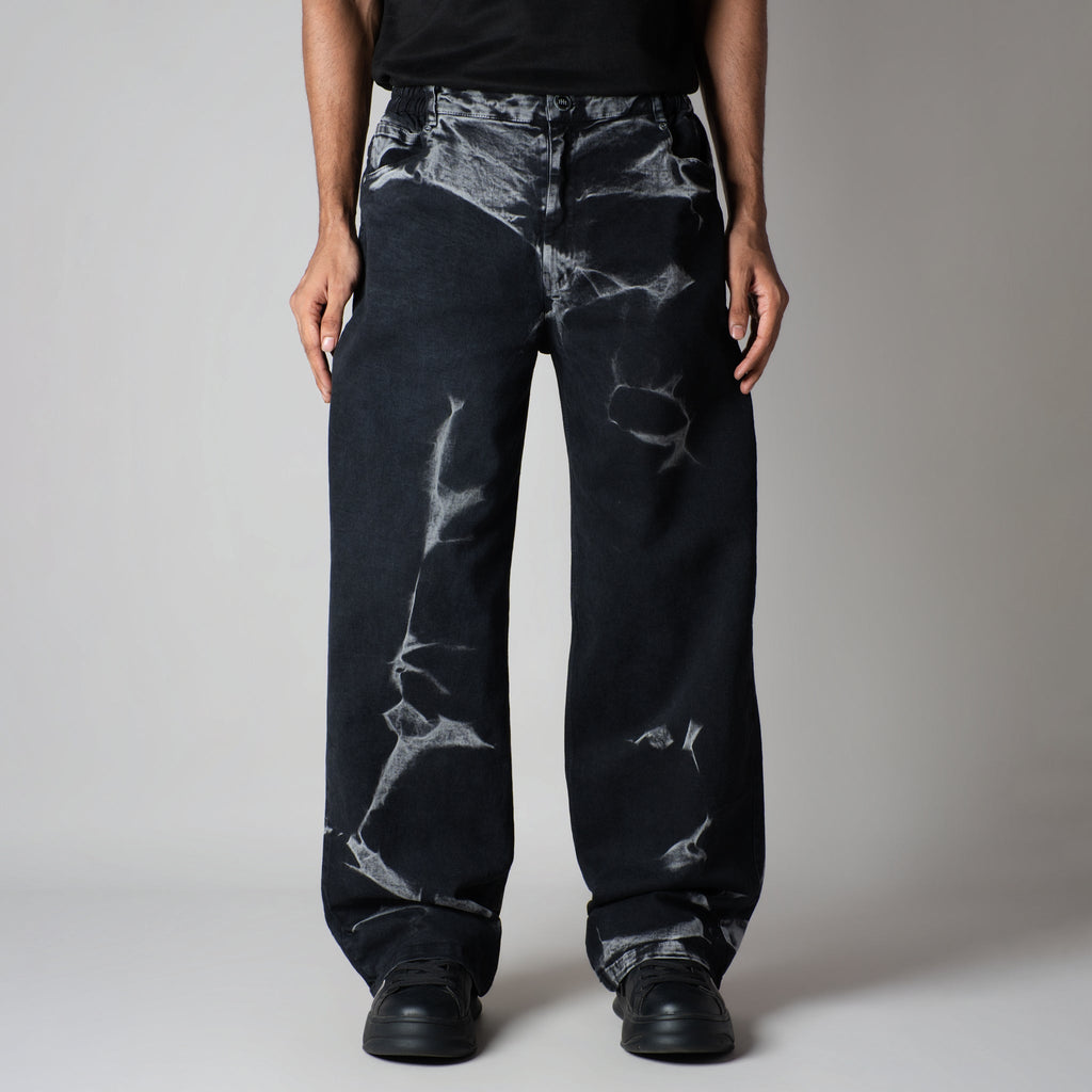 BLACK VOID WASH DENIM