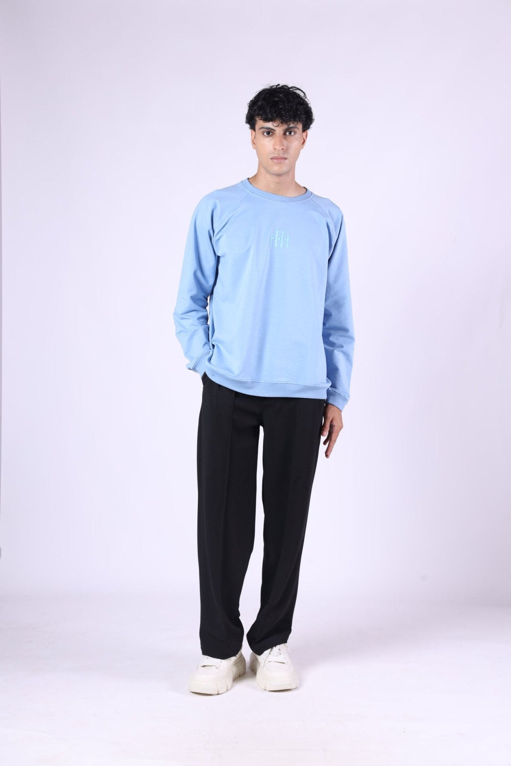 BLUE SWEATSHIRT