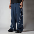 BLUE VERTEX FLEECE BAGGY SWEATPANTS