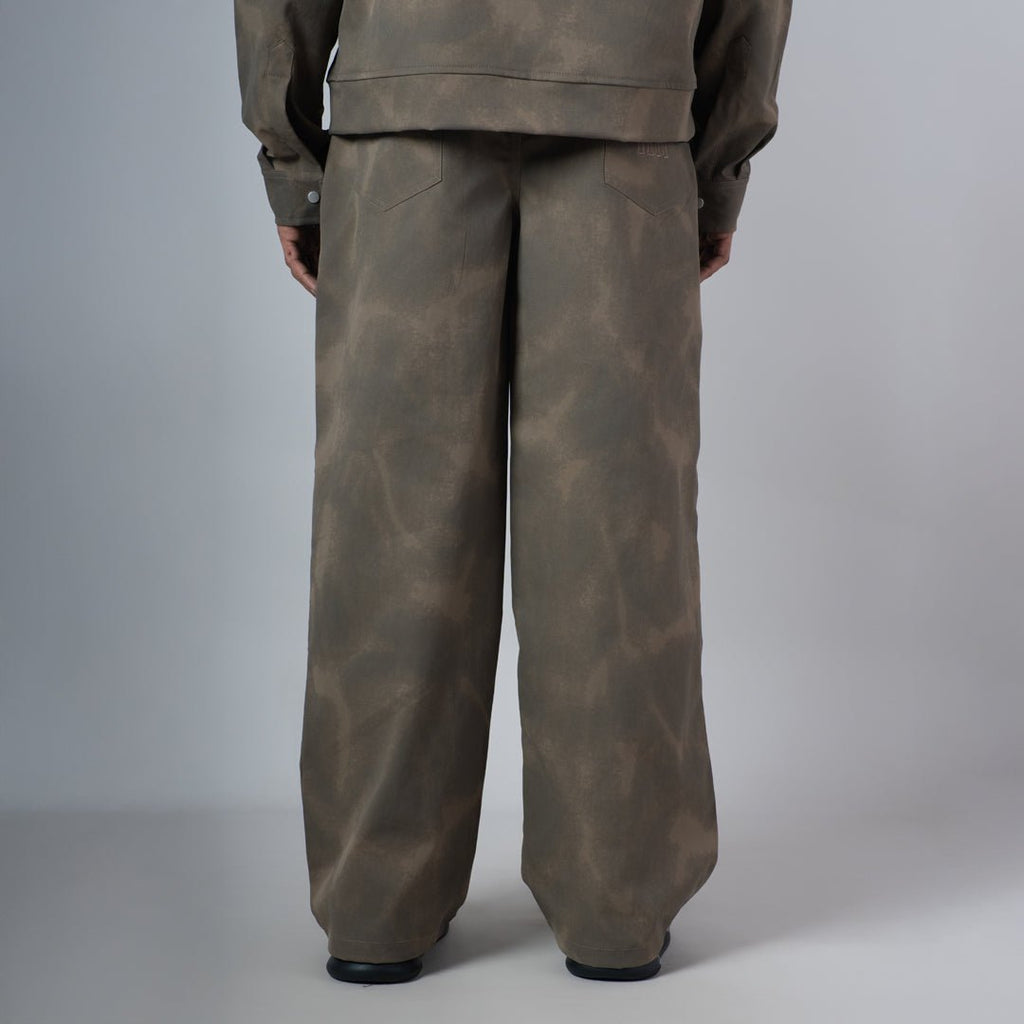 BROWN CLOUDRIP STRAIGHT PANT