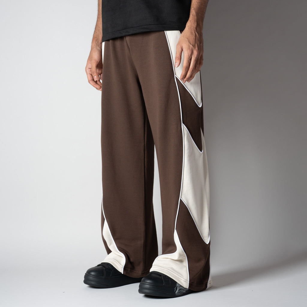 BROWN DOWNWARD ARROW SWEATPANT