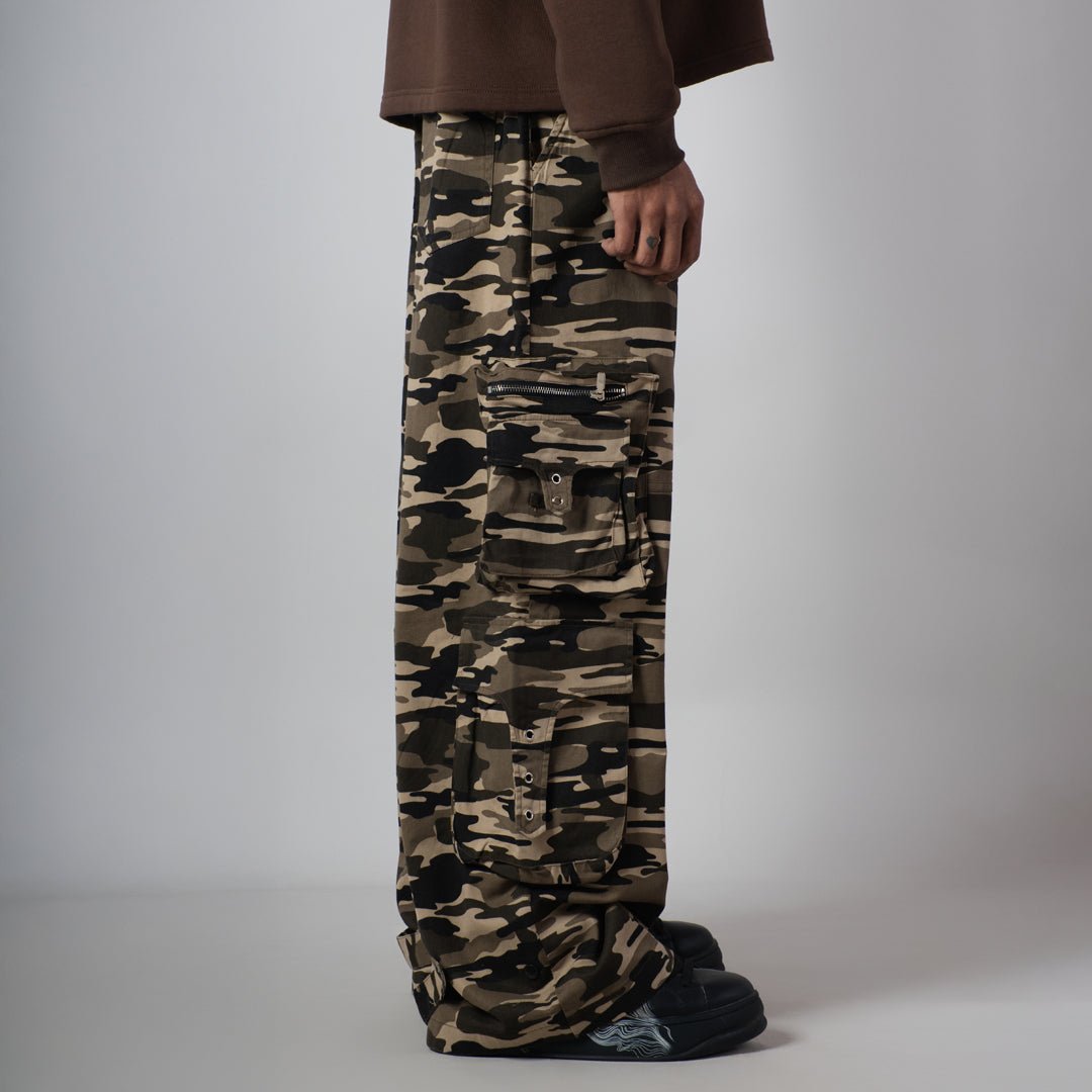 BROWN DUSTSTRIKE CAMO CARGO