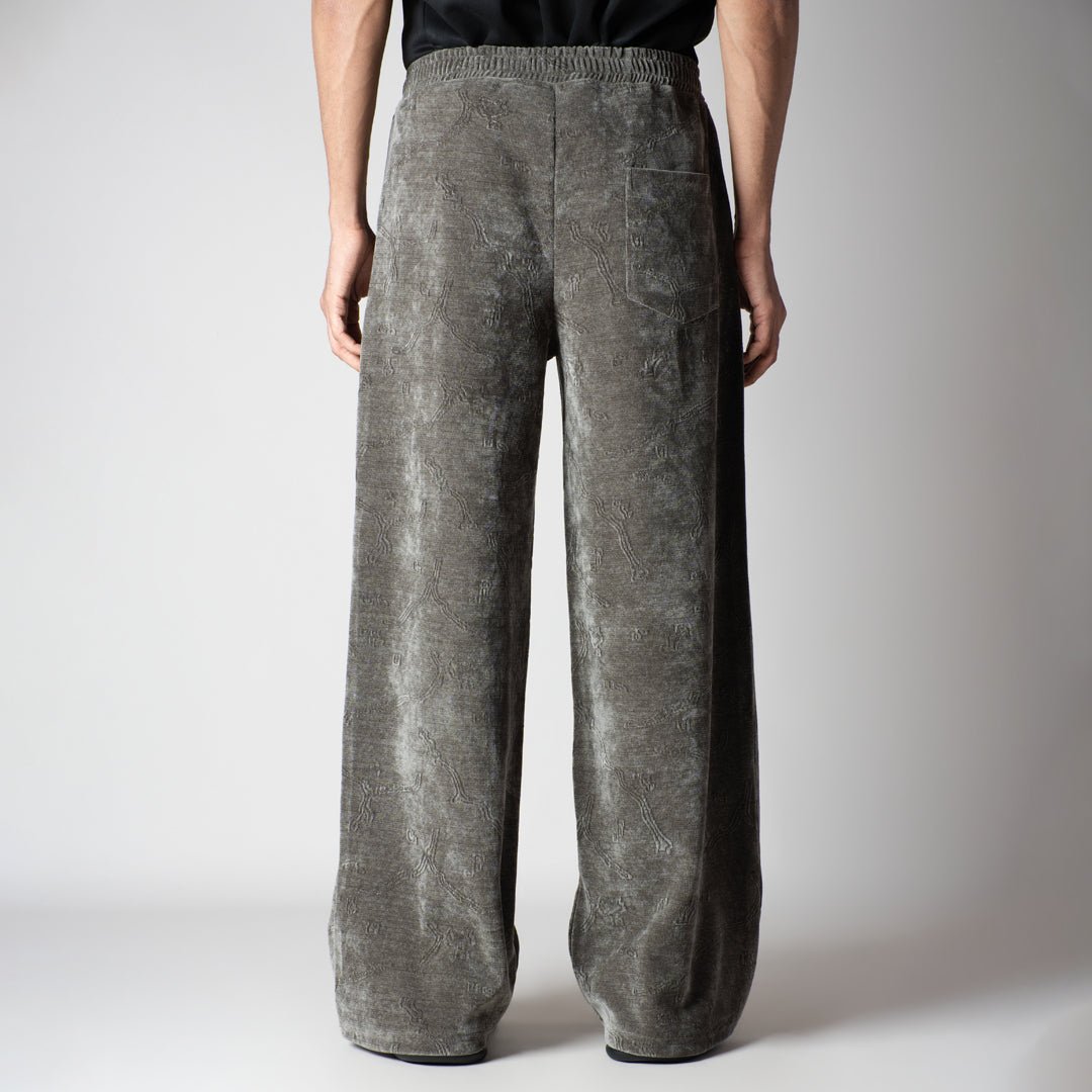CHARCOAL SOFTEDGE JACQUARD SWEATPANT