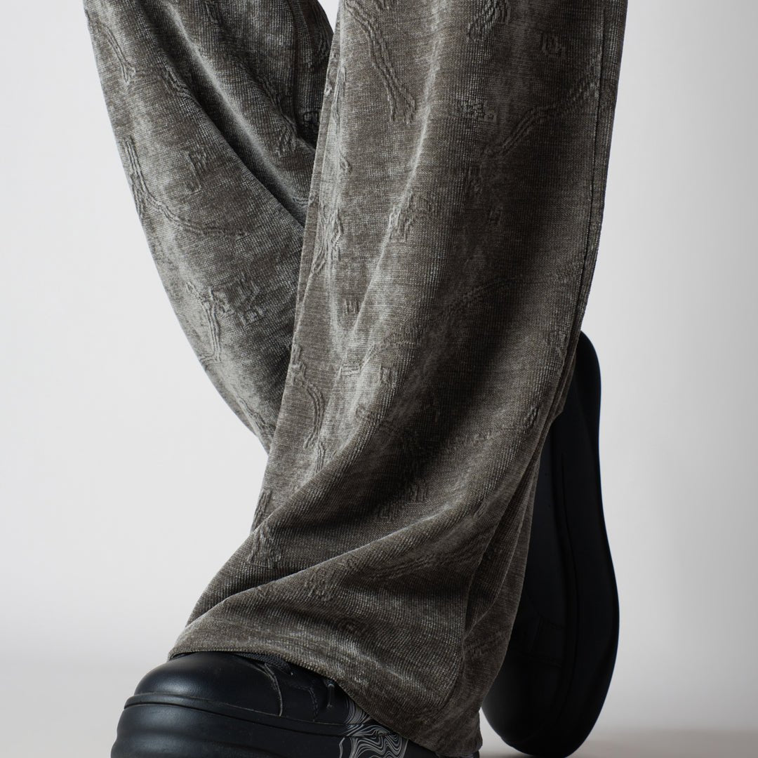 CHARCOAL SOFTEDGE JACQUARD SWEATPANT