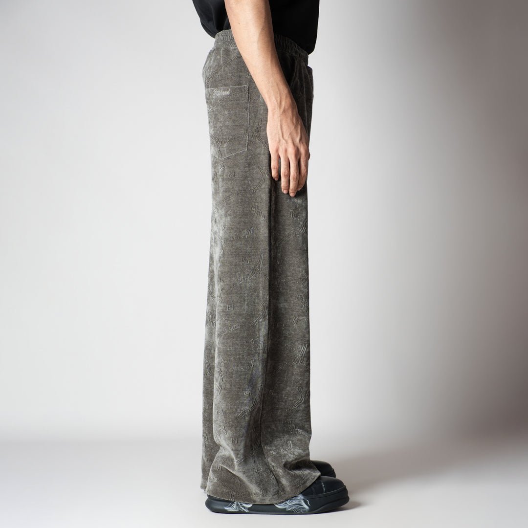 CHARCOAL SOFTEDGE JACQUARD SWEATPANT