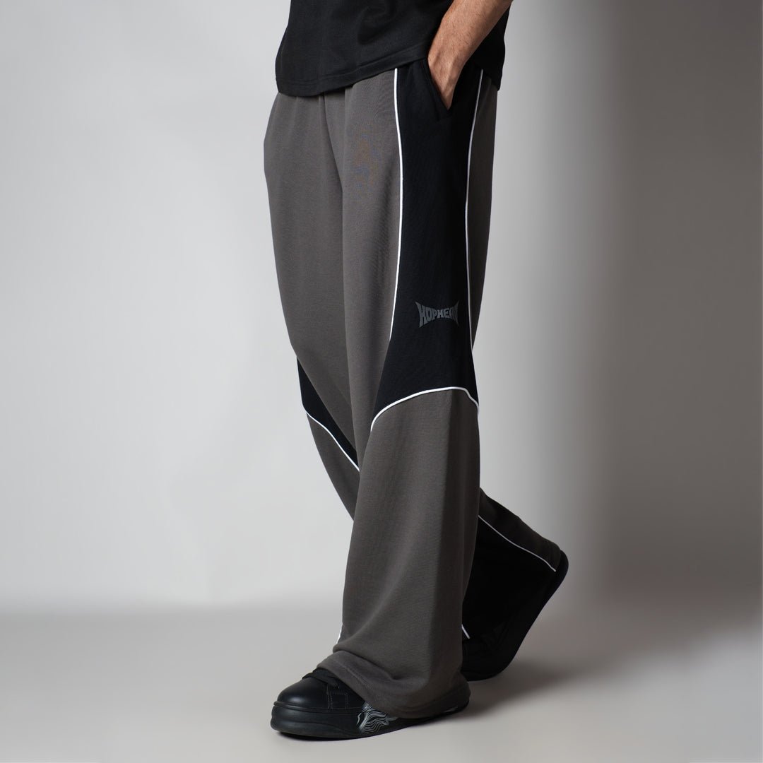 CHARCOAL HALF CIRCLE SWEATPANT