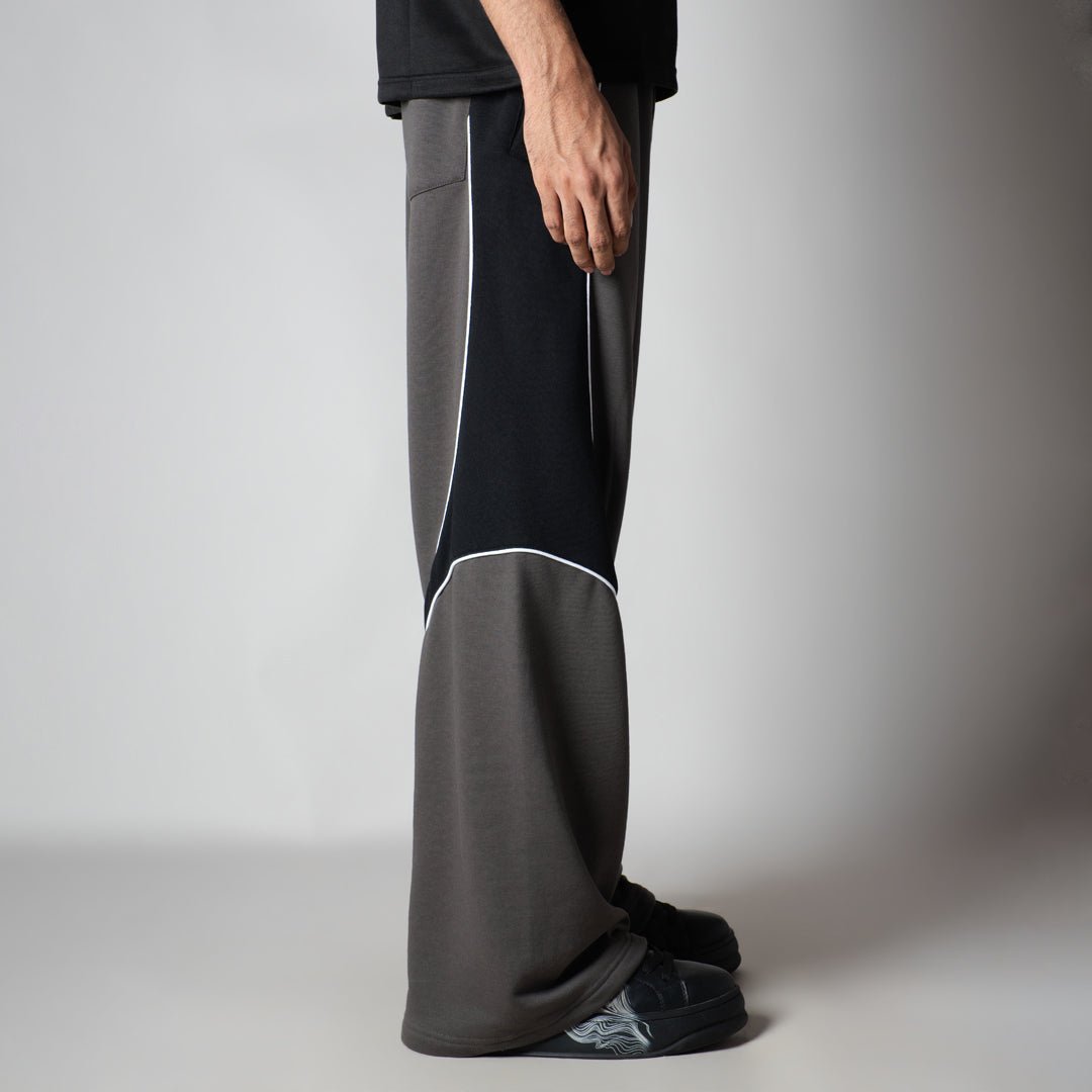 CHARCOAL HALF CIRCLE SWEATPANT