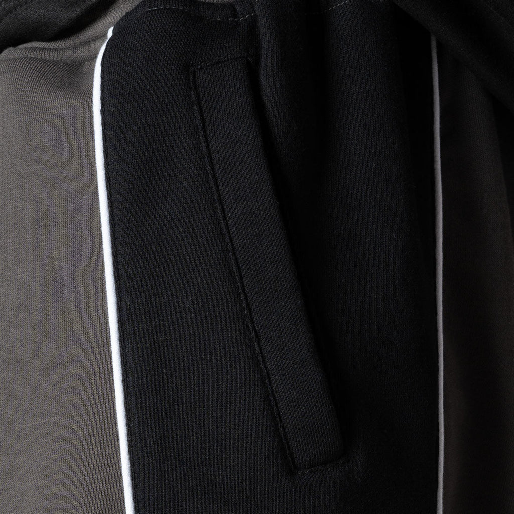 CHARCOAL HALF CIRCLE SWEATPANT