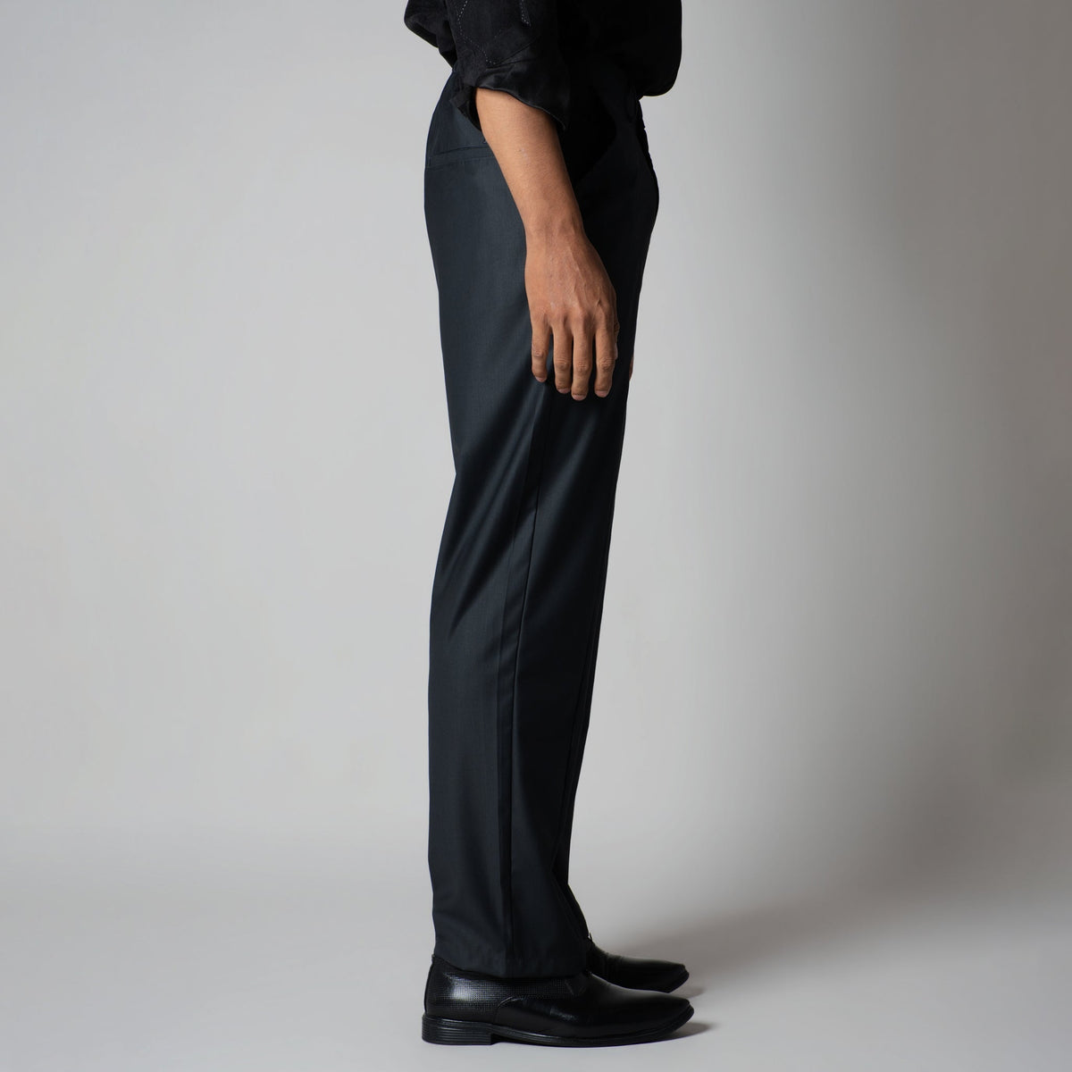 CHARCOAL MONO FIT TROUSER