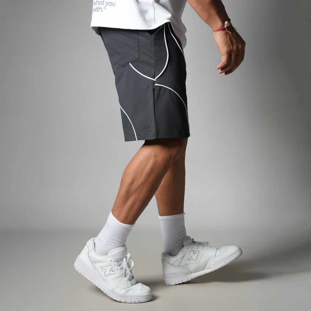 CHARCOAL VELOCITY CURVE SHORTS