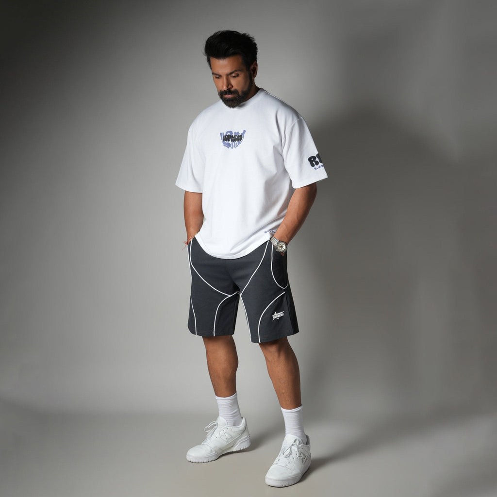 CHARCOAL VELOCITY CURVE SHORTS