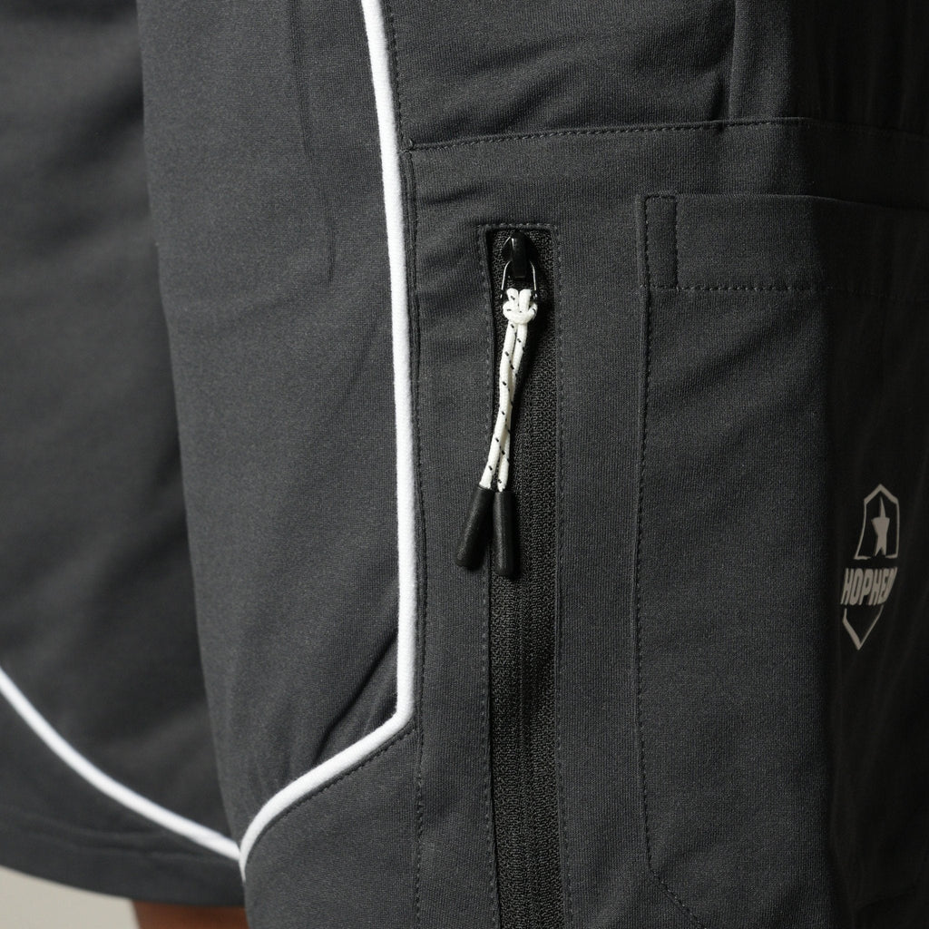CHARCOAL VERTEX EDGE SHORTS