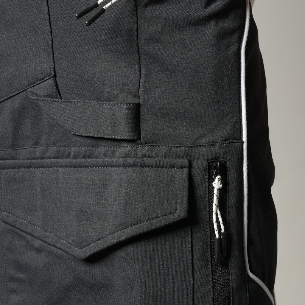 CHARCOAL VERTEX EDGE SHORTS