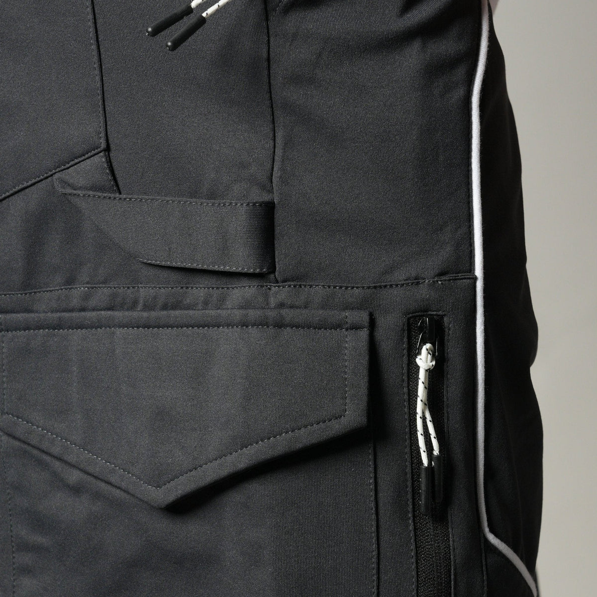 CHARCOAL VERTEX EDGE SHORTS