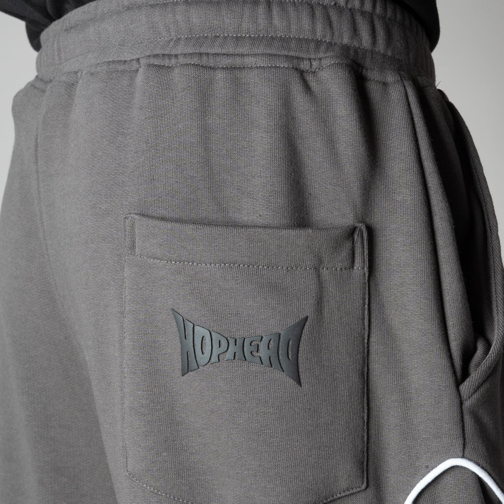 CHARCOAL WAVY EDGE SWEATPANT
