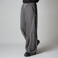 CHARCOAL WAVY EDGE SWEATPANT