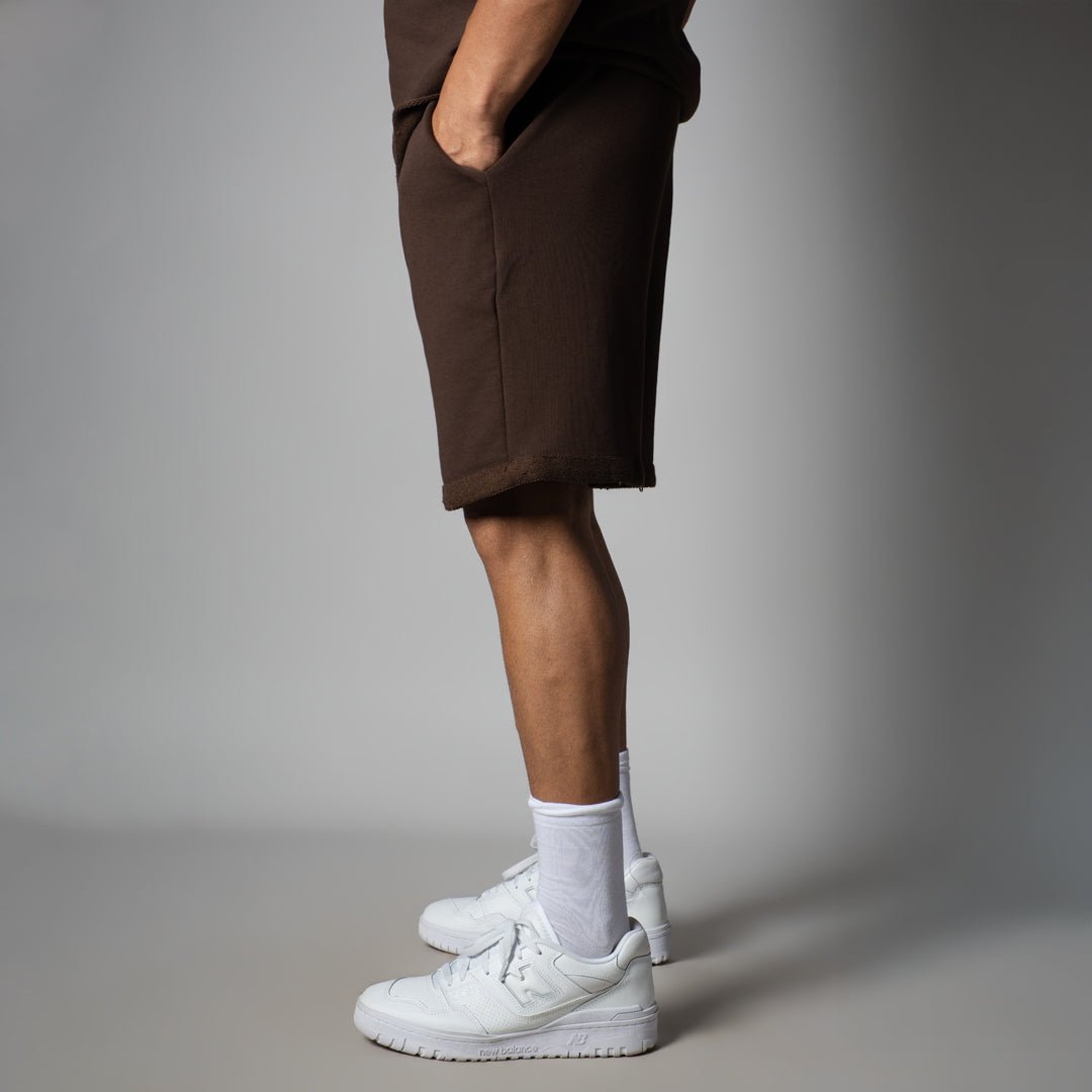 COFFEE BROWN ESSENTIAL BASIC SHORT