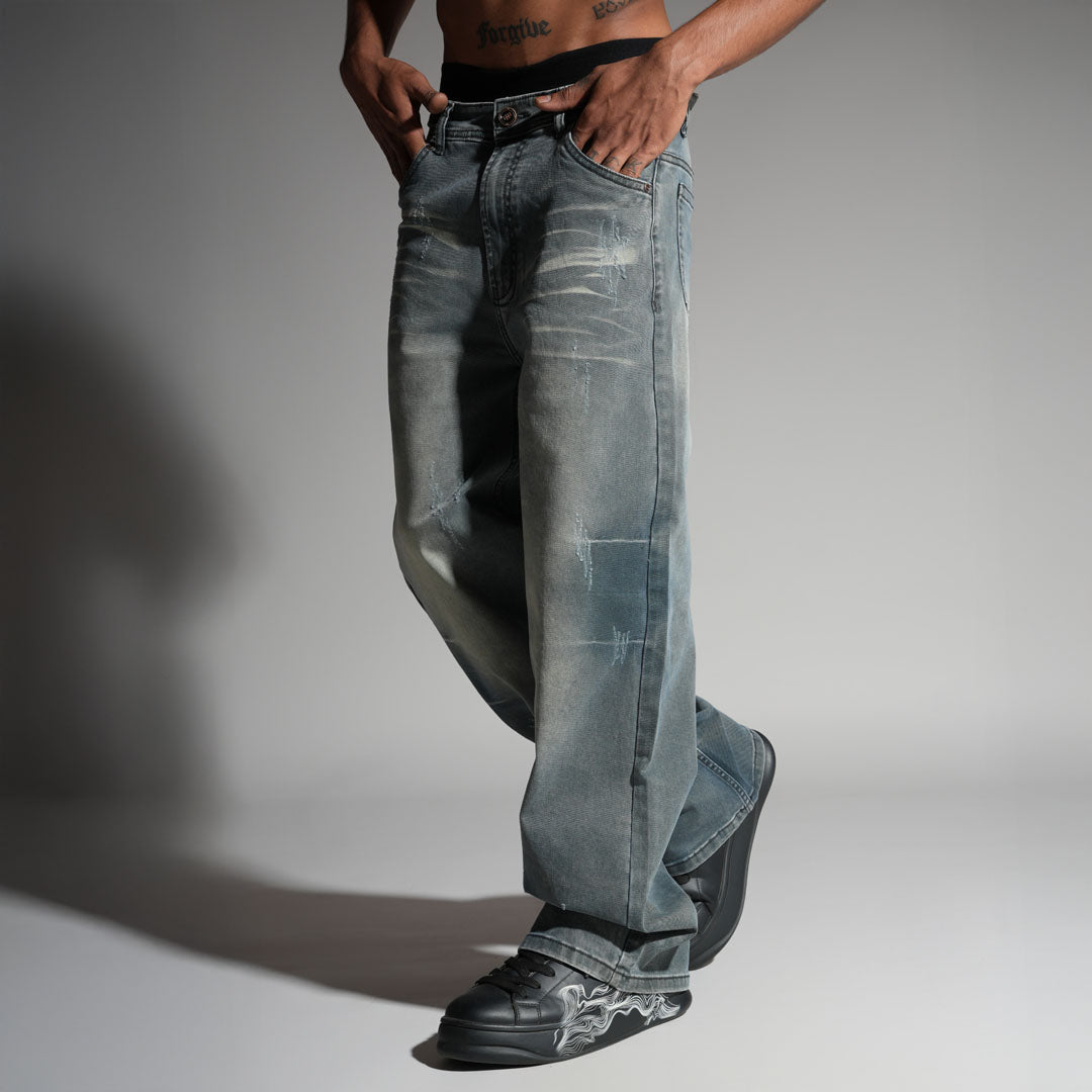 EMERALD RUGGED DENIM