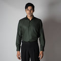 GREEN FEATHER SHIRT