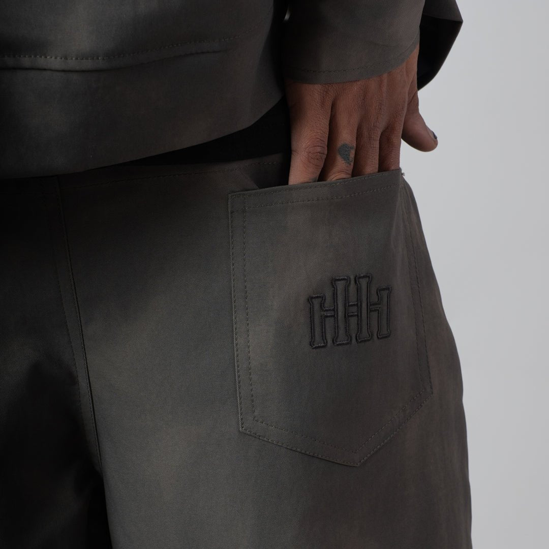 GREY CLOUDRIP STRAIGHT PANT