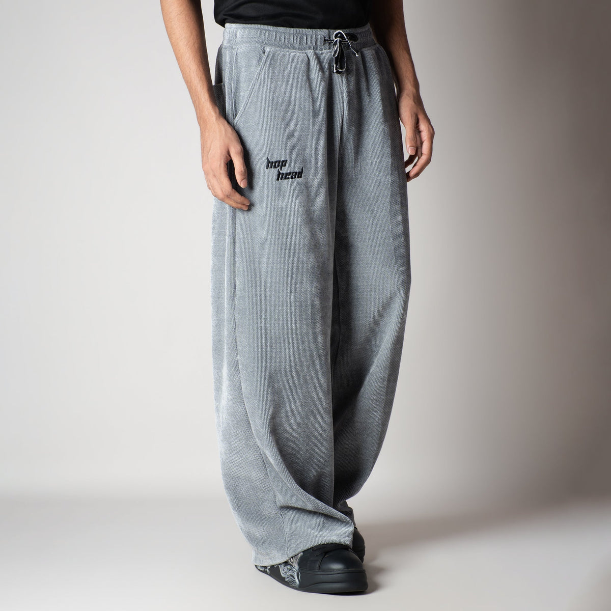 GREY STONE KNITDRIP SWEATPANTS