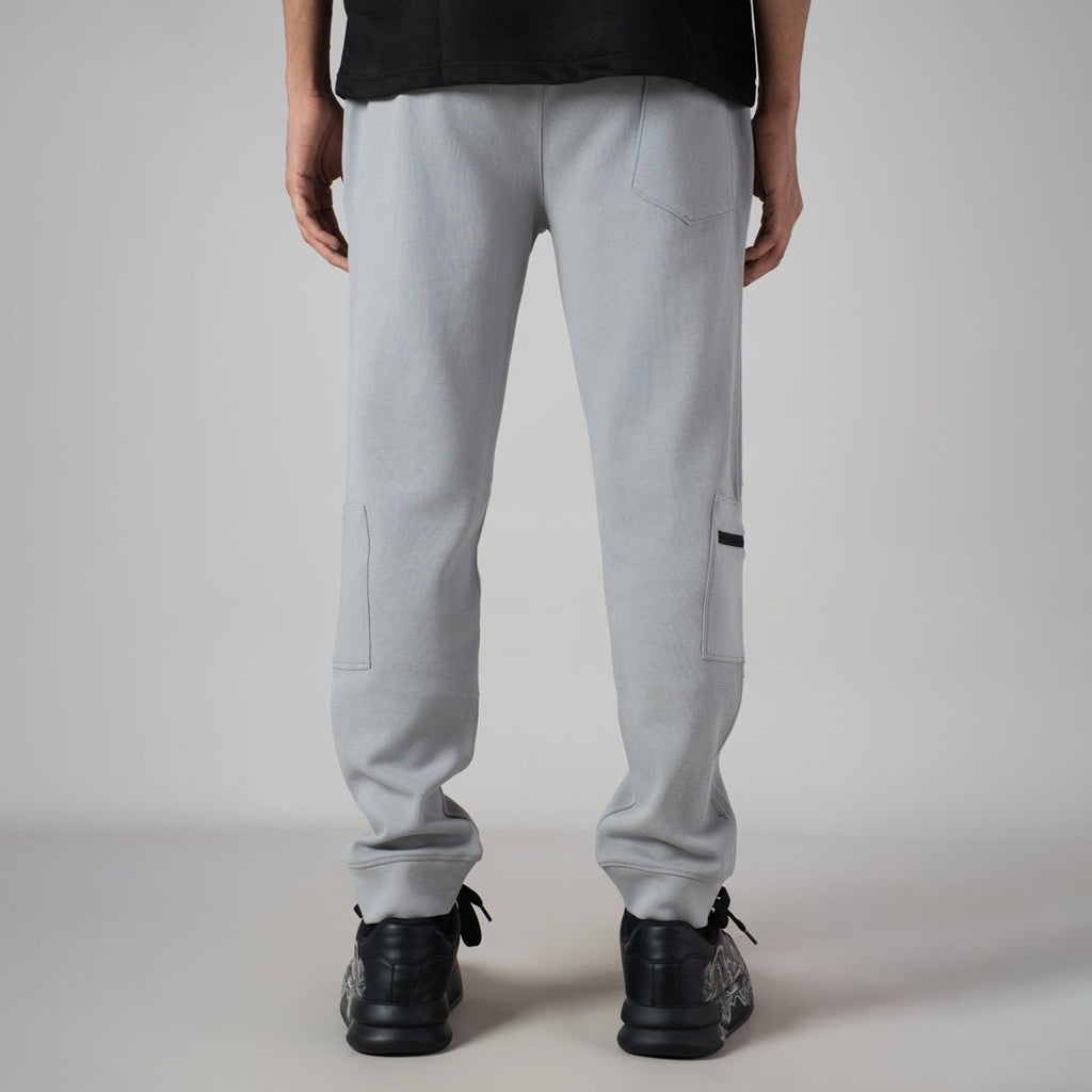 GREY ZIP POCKET SWEATPANT