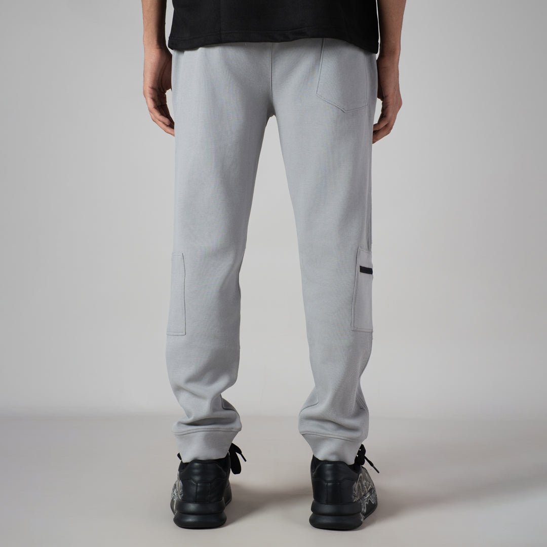 GREY ZIP POCKET SWEATPANT
