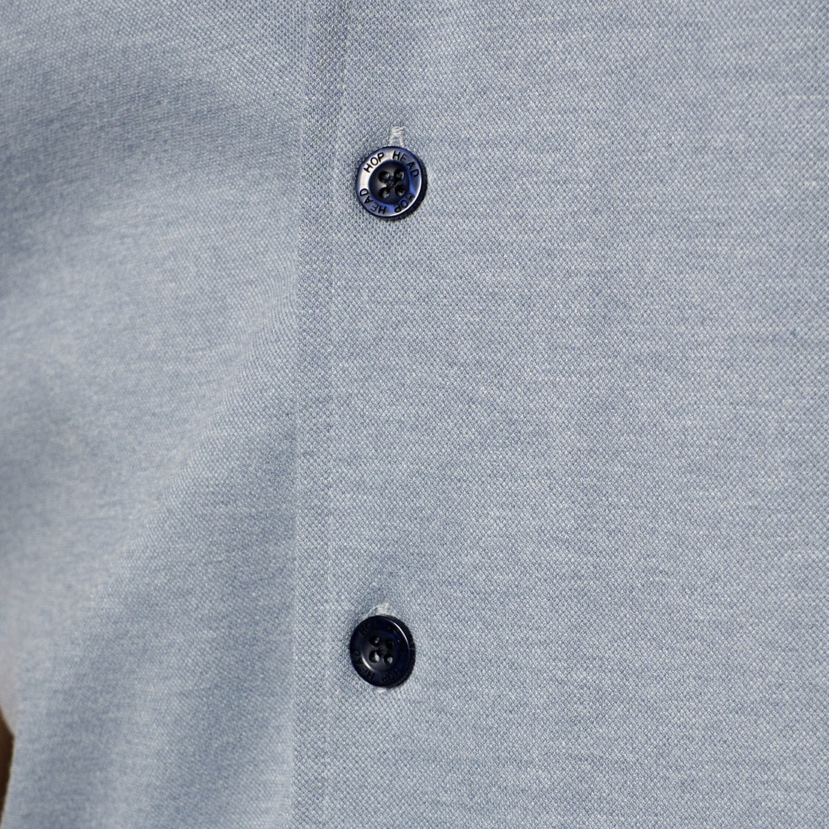ICEBLUE CUBAN COLLAR SHIRT