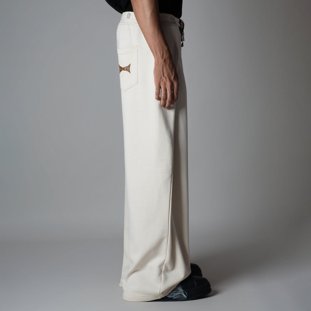 IVORY EXTRA PANEL SWEATPANTS